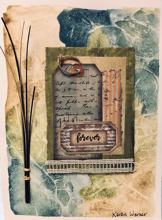 Abstract Mixed Media Originals